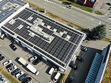 Die AMAG Solothurn in Zuchwil produziert mit einer Photovoltaikanlage selber Strom